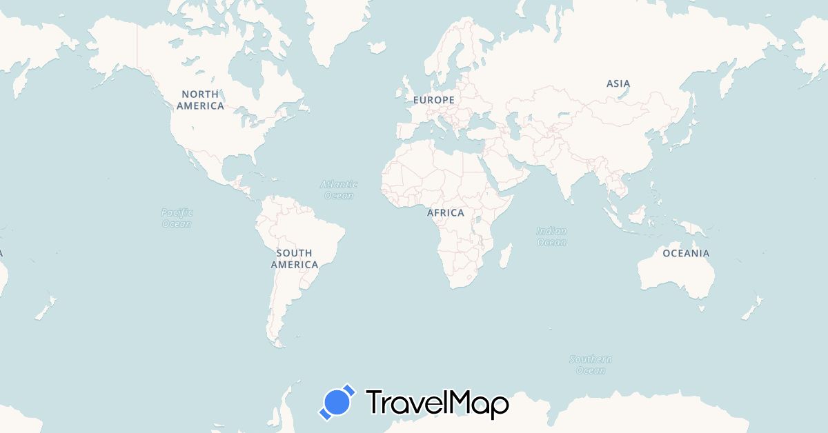 TravelMap itinerary: driving in Austria, Spain, France, Greece, Hungary, Italy, Romania, Singapore (Asia, Europe)